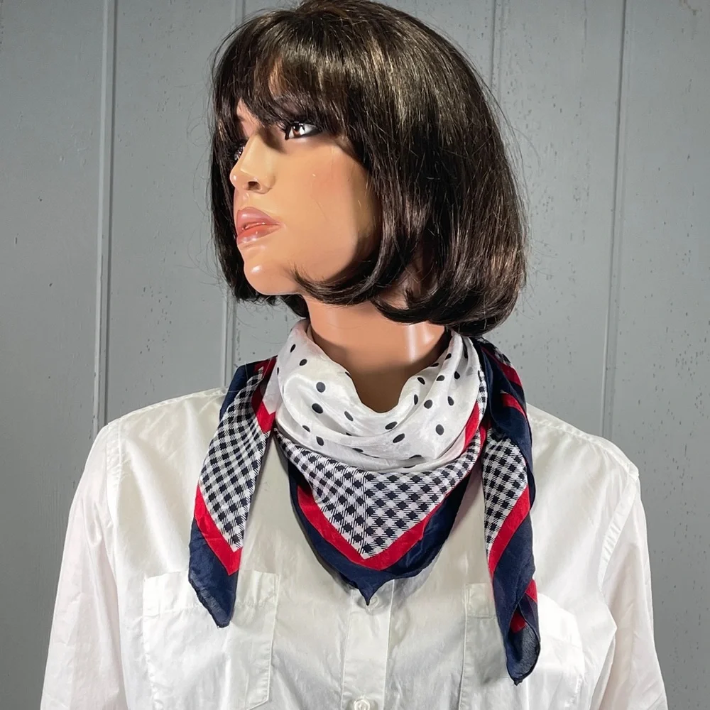 Vintage CLUB 7 ECHO Women’s Graphic Scarf